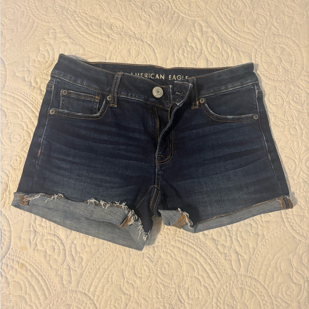 American Eagle Outfitters Women's Indigo Jean Shorts
